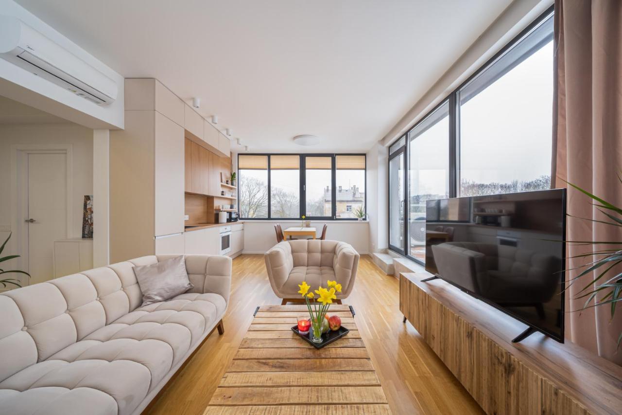 1-Bedroom Penthouse With Underground Parking Riga Exterior foto