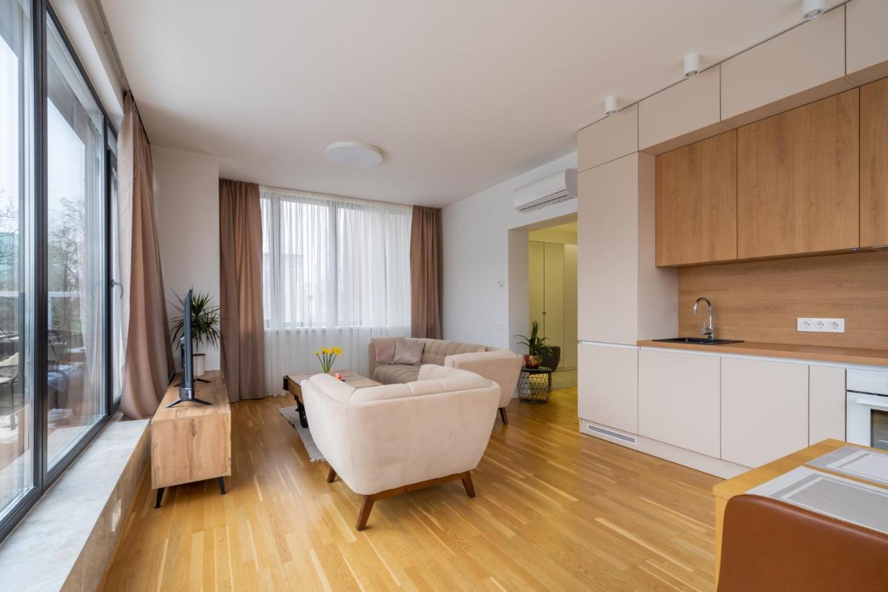 1-Bedroom Penthouse With Underground Parking Riga Exterior foto