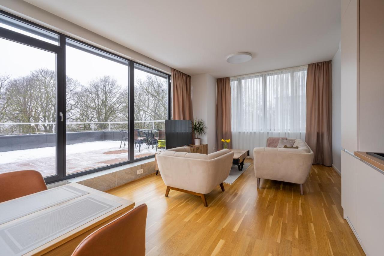 1-Bedroom Penthouse With Underground Parking Riga Exterior foto